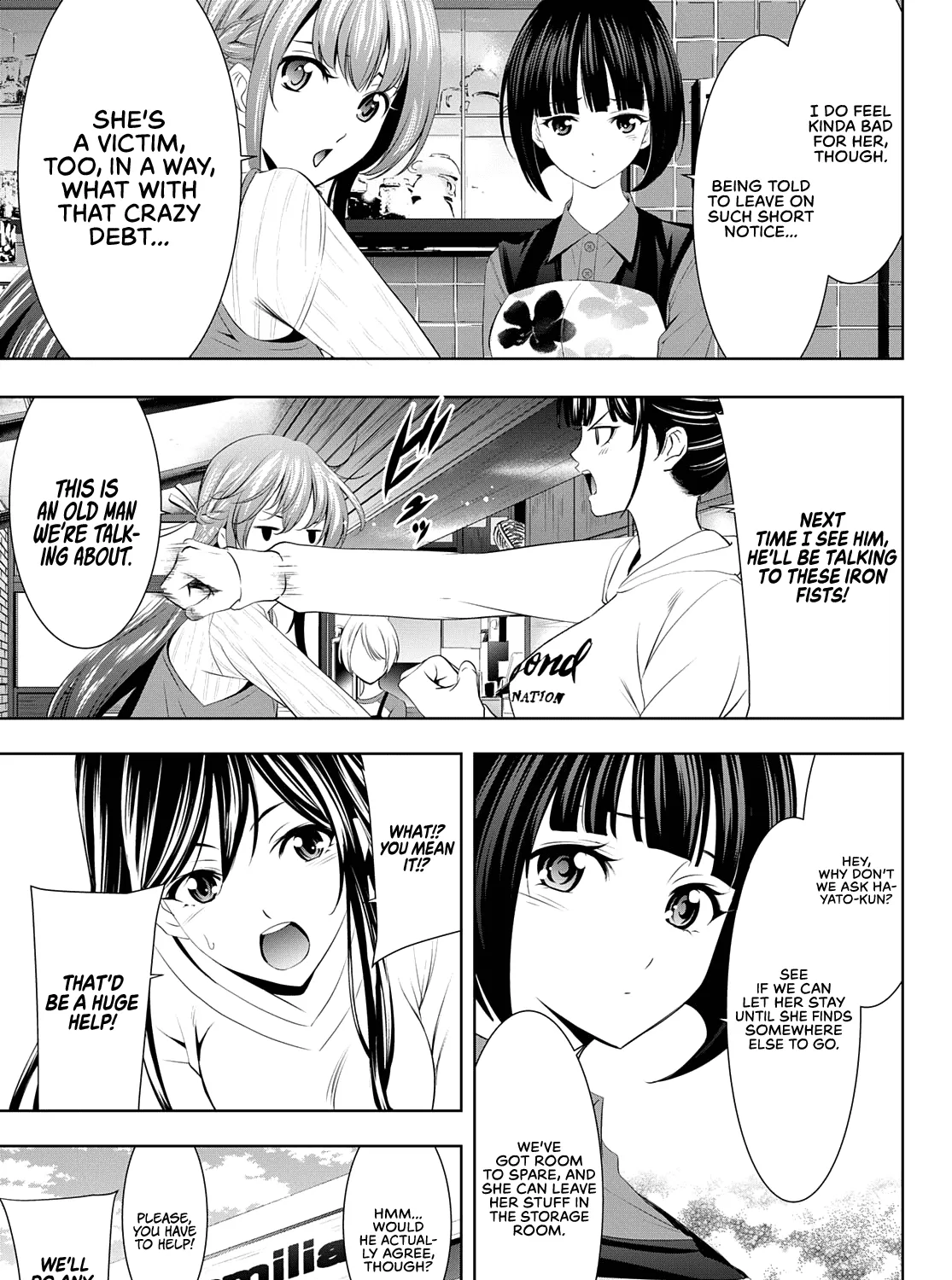 Read Goddess Café Terrace chapter 54 image 9 on Lezhin