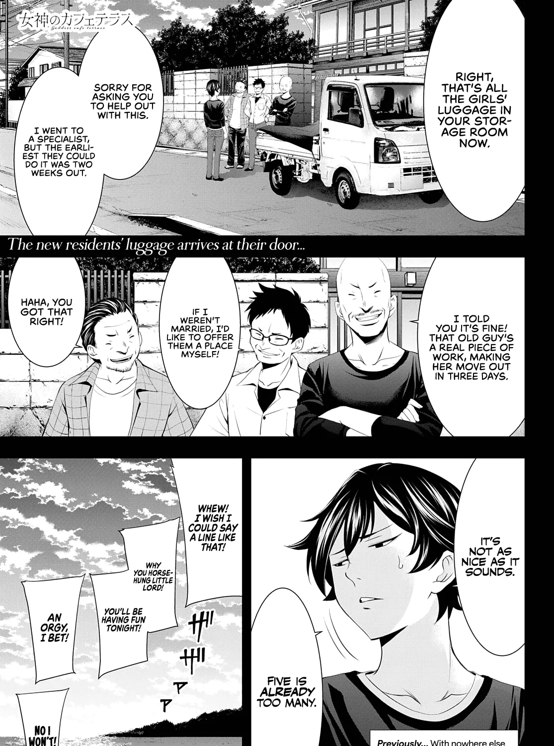 Read Goddess Café Terrace chapter 55 image 1 on Lezhin