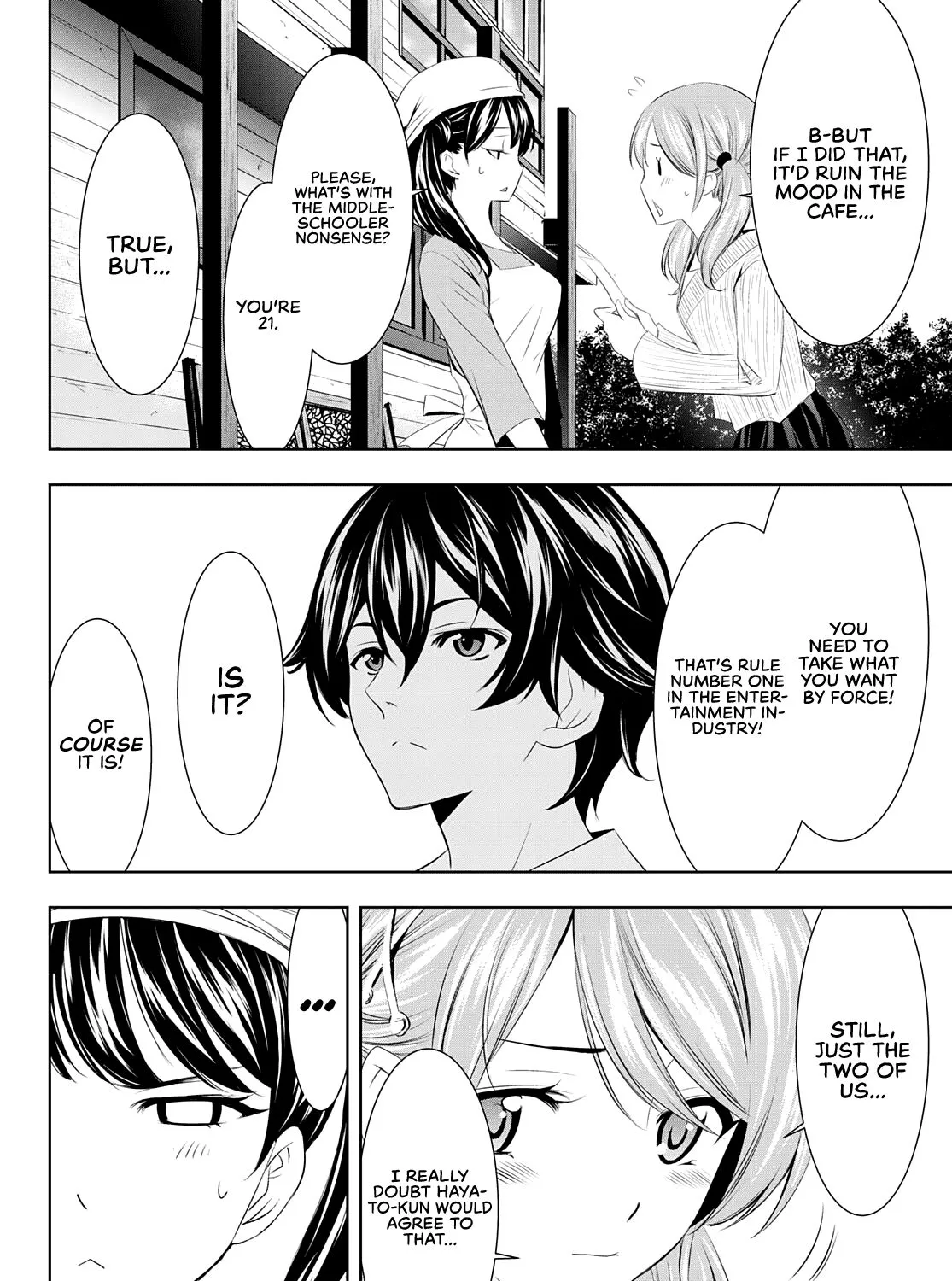 Read Goddess Café Terrace chapter 58 image 14 on Lezhin