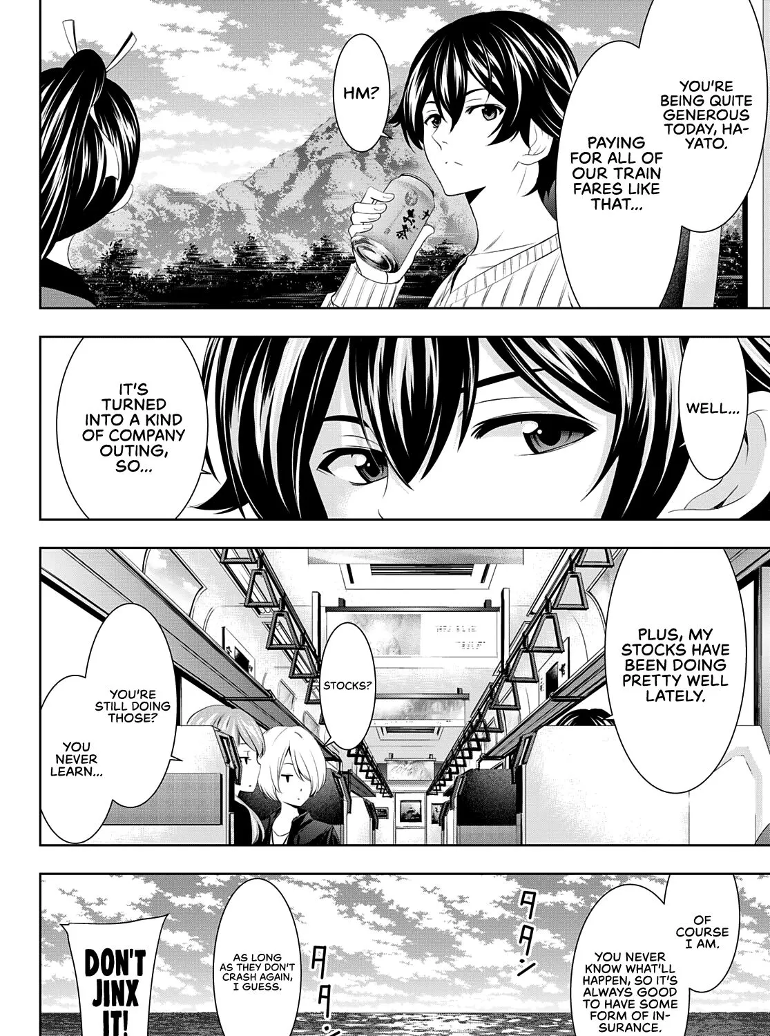 Read Goddess Café Terrace chapter 59 image 3 on Lezhin