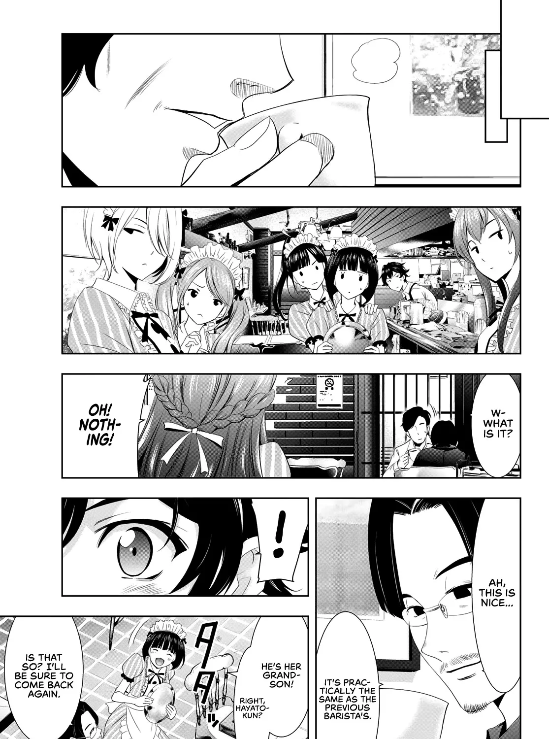 Read Goddess Café Terrace chapter 7 image 14 on Lezhin