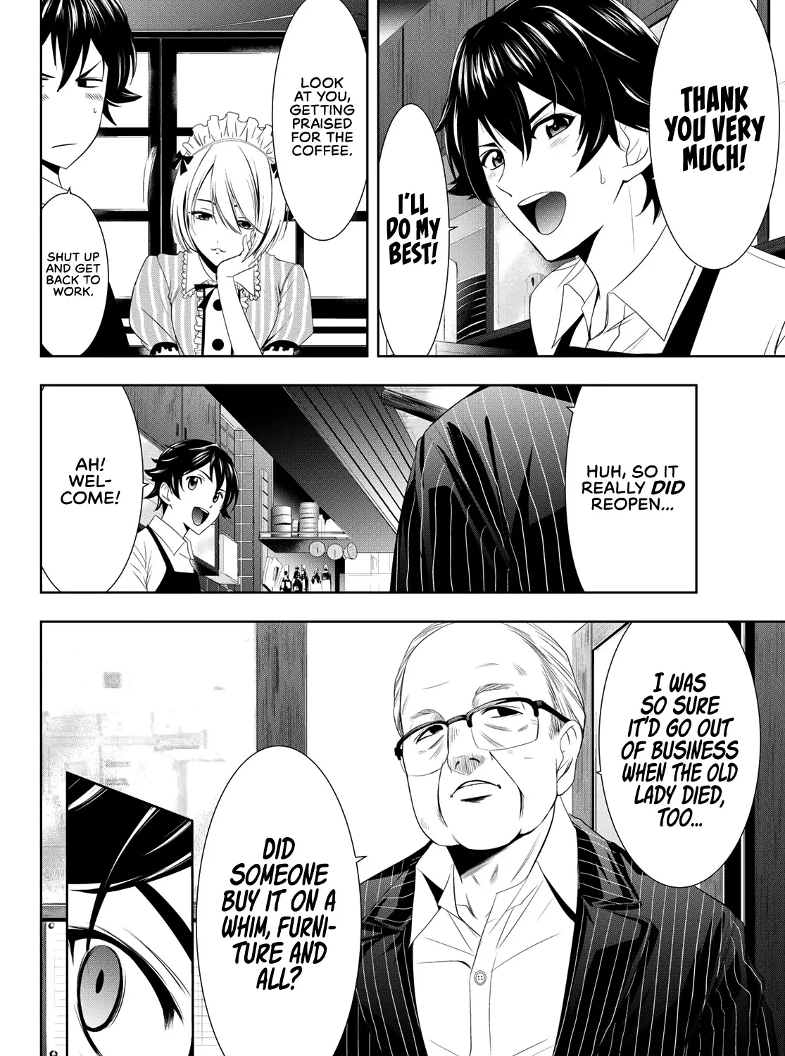 Read Goddess Café Terrace chapter 7 image 16 on Lezhin