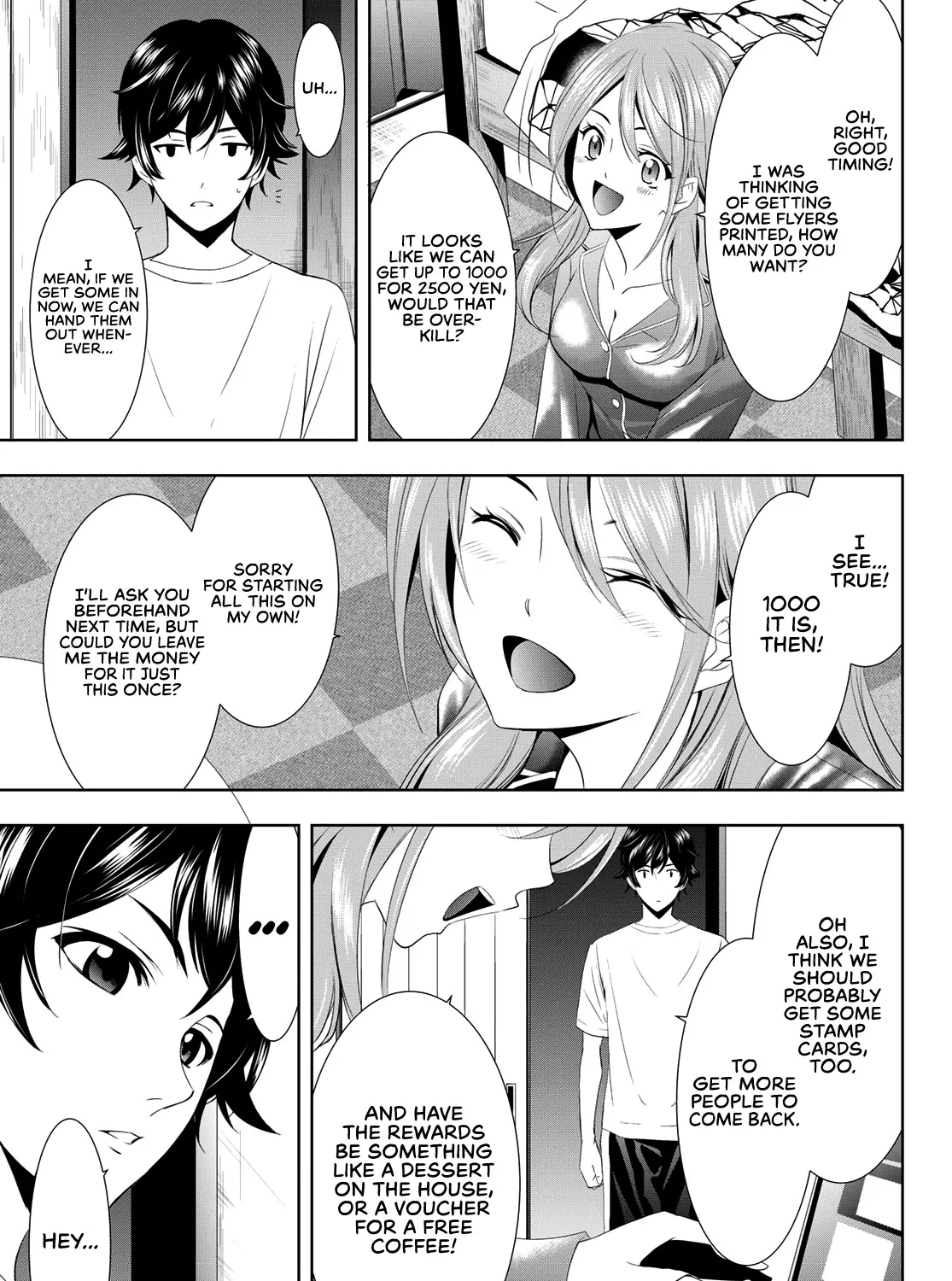 Read Goddess Café Terrace chapter 8 image 17 on Lezhin