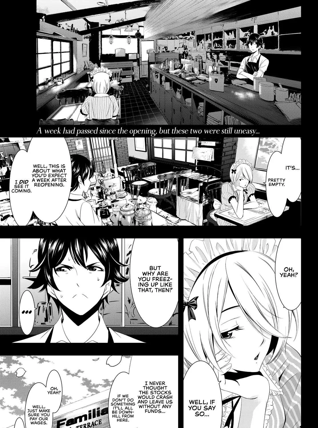 Read Goddess Café Terrace chapter 9 image 1 on Lezhin
