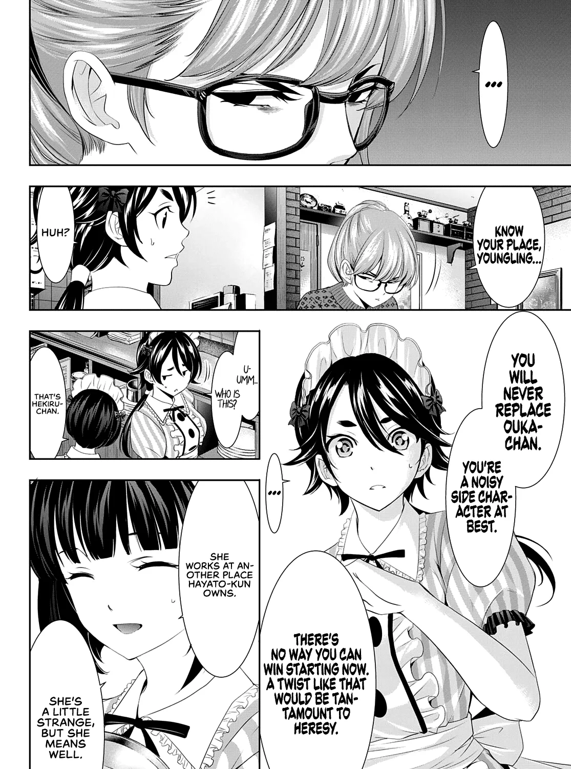 Read Goddess Café Terrace chapter 90 image 7 on Lezhin