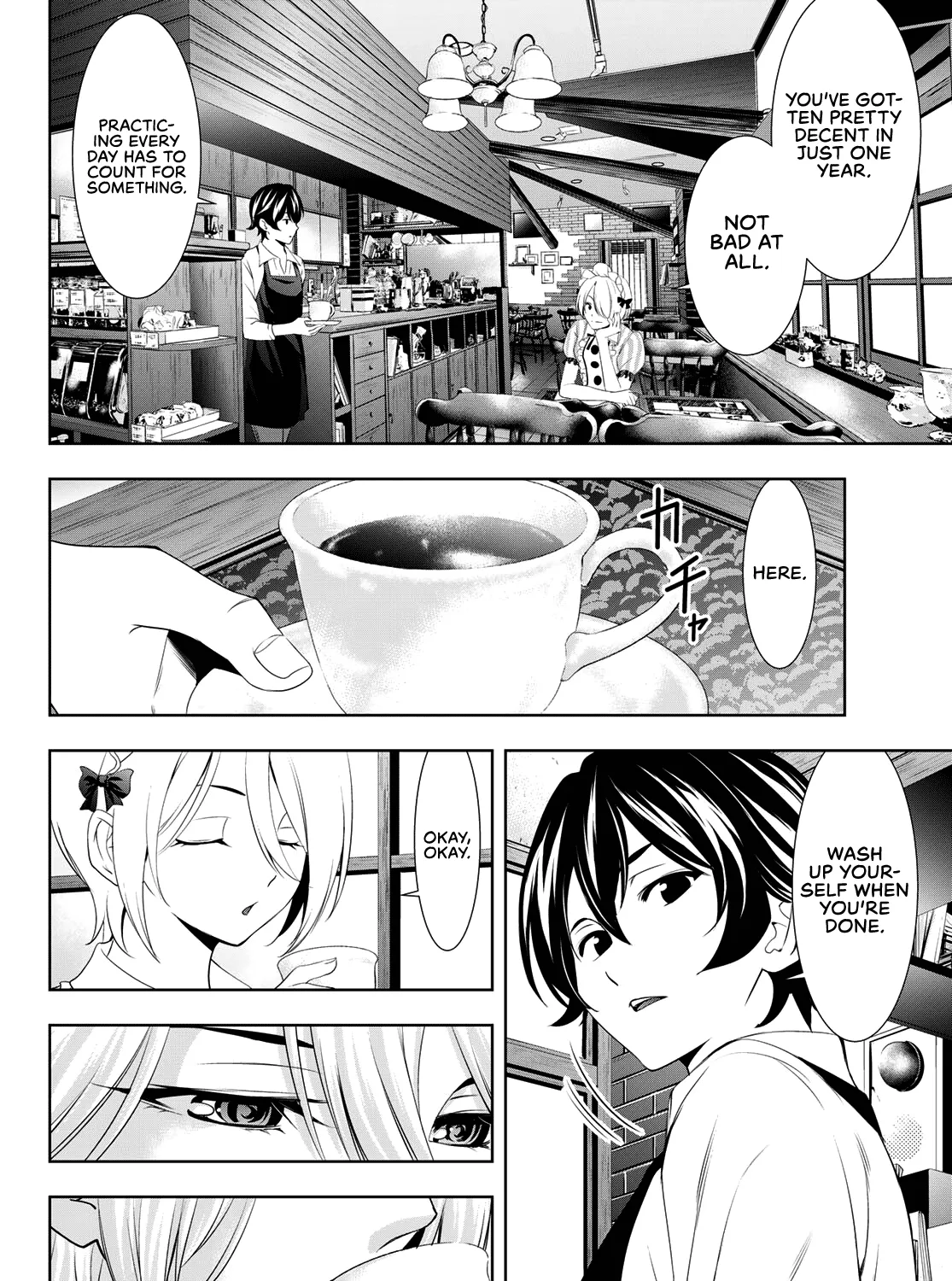 Read Goddess Café Terrace chapter 92 image 7 on Lezhin