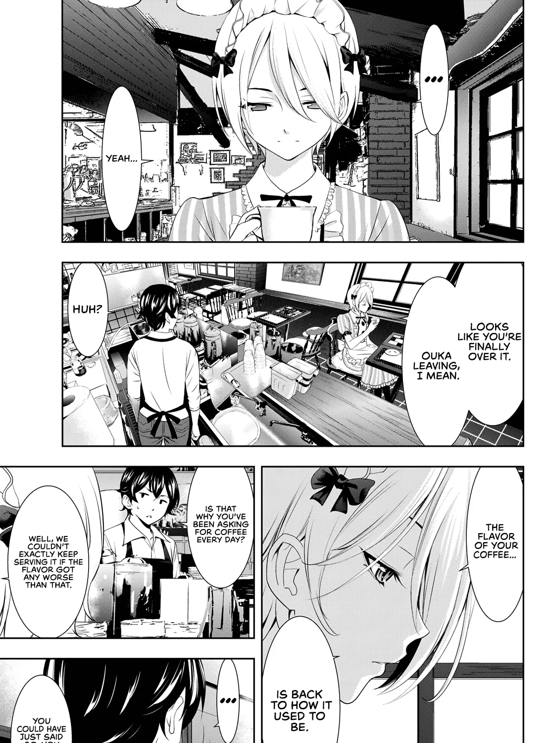 Read Goddess Café Terrace chapter 92 image 9 on Lezhin