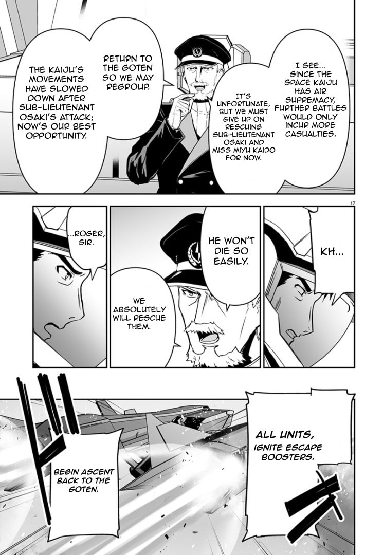 Read Godzilla Galaxy Odyssey chapter 11 image 15 on Lezhin