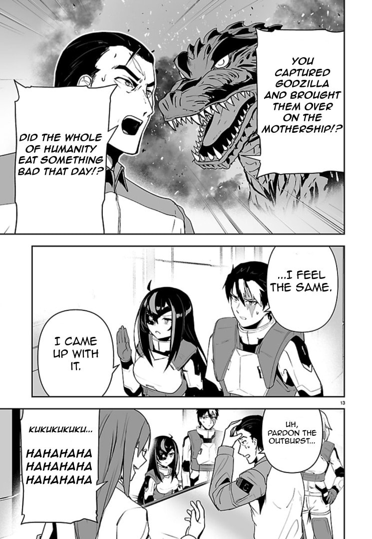 Read Godzilla Galaxy Odyssey chapter 14 image 12 on Lezhin