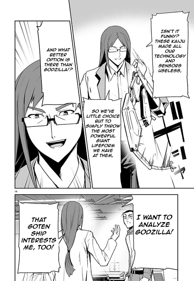 Read Godzilla Galaxy Odyssey chapter 14 image 13 on Lezhin