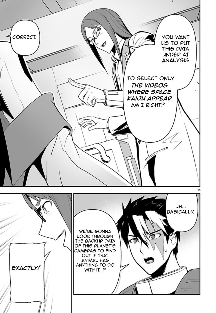 Read Godzilla Galaxy Odyssey chapter 15 image 13 on Lezhin