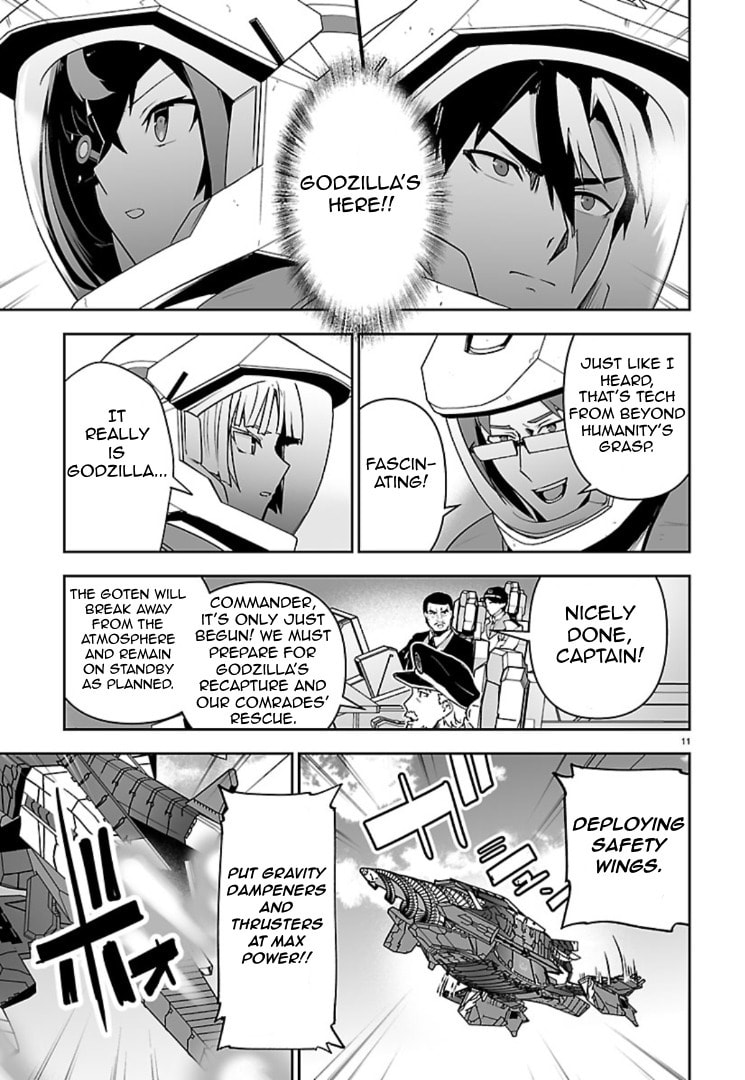 Read Godzilla Galaxy Odyssey chapter 20 image 9 on Lezhin