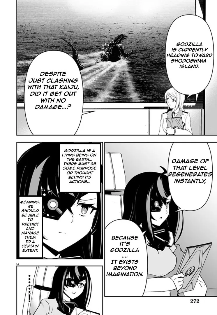 Read Godzilla Galaxy Odyssey chapter 5 image 13 on Lezhin