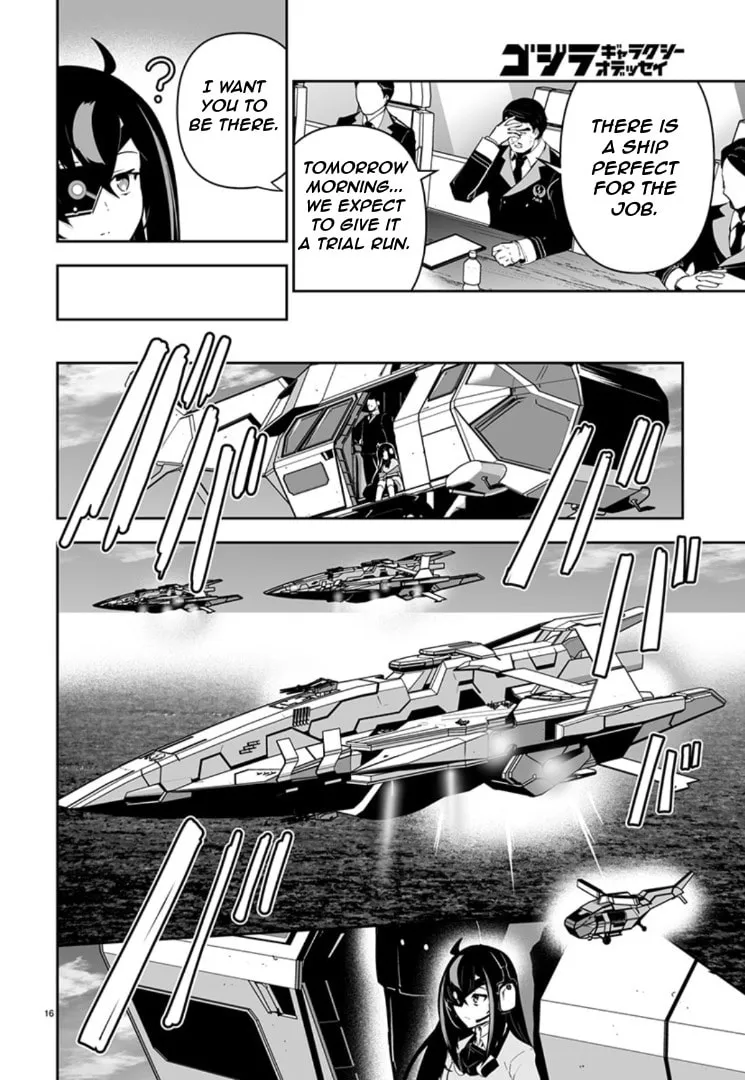 Read Godzilla Galaxy Odyssey chapter 5 image 15 on Lezhin