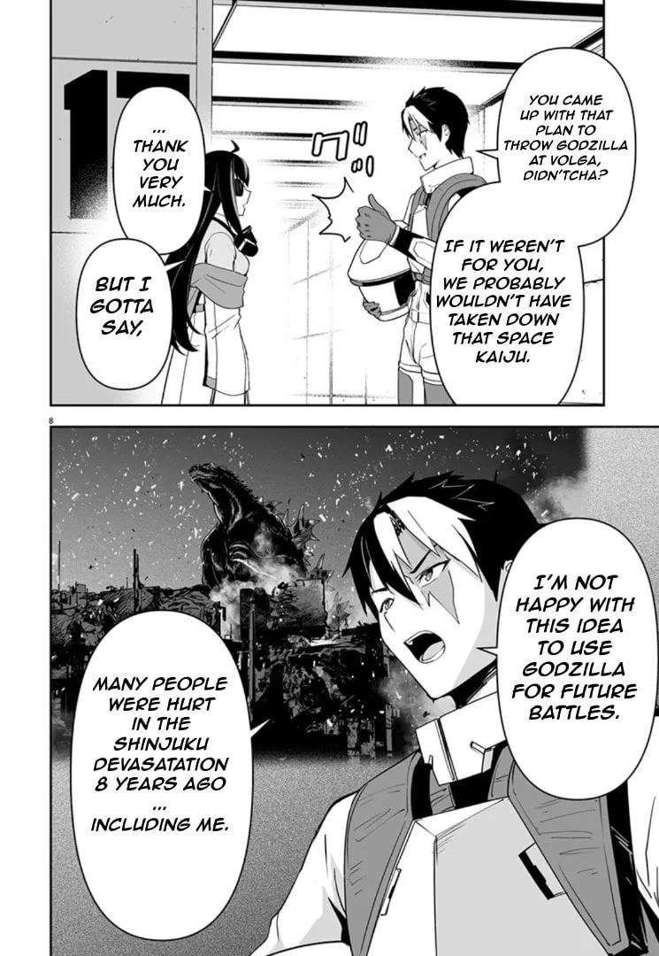 Read Godzilla Galaxy Odyssey chapter 5 image 7 on Lezhin