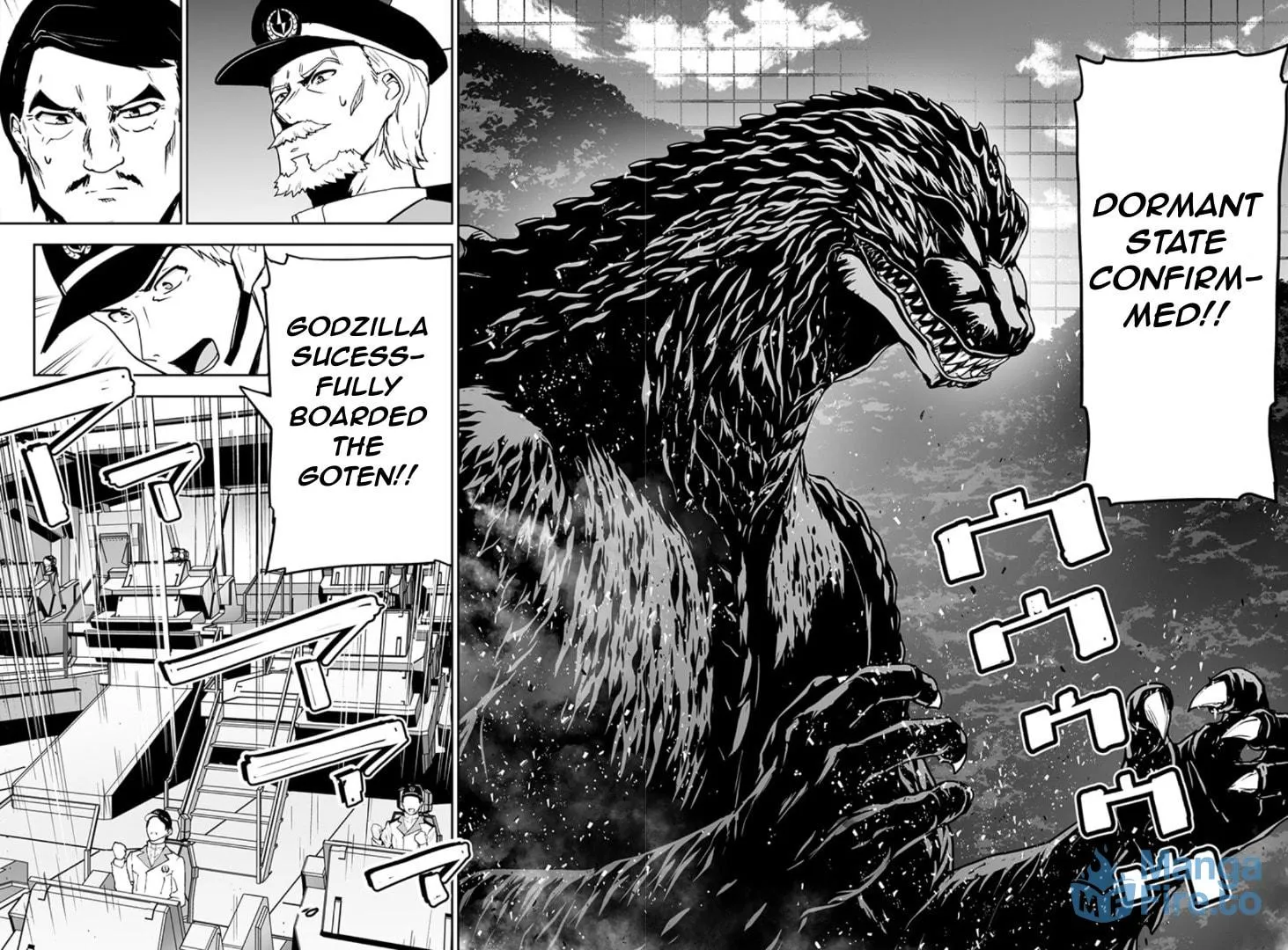Read Godzilla Galaxy Odyssey chapter 8 image 17 on Lezhin