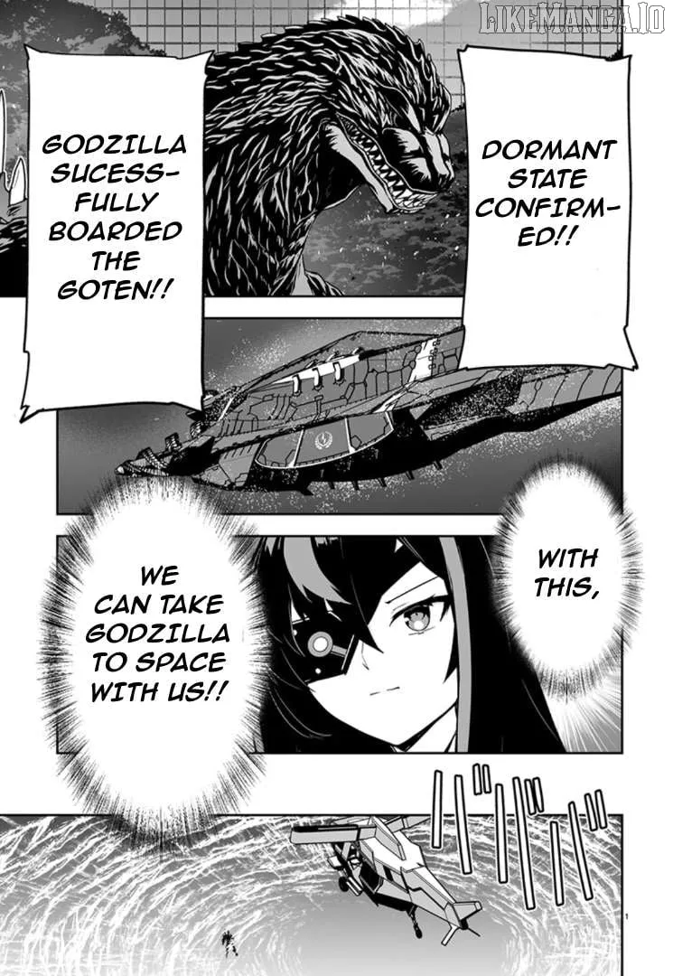 Read Godzilla Galaxy Odyssey chapter 9 image 1 on Lezhin