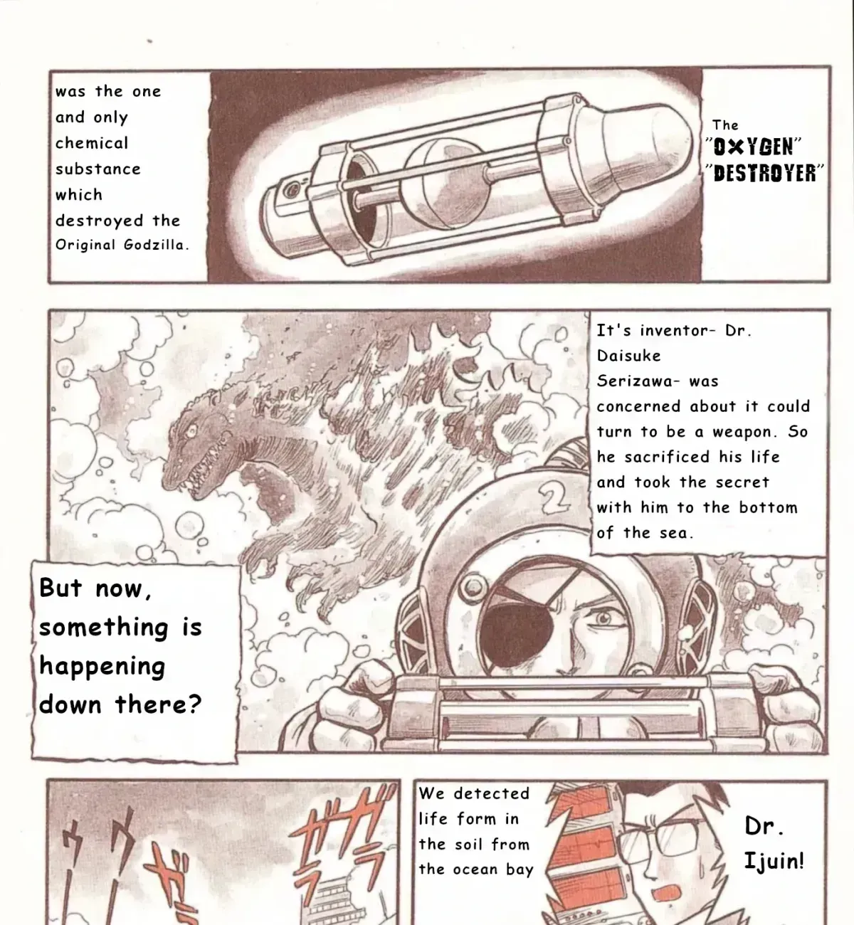 Read Godzilla vs. Destroyah Red chapter 1.3 image 6 on Lezhin