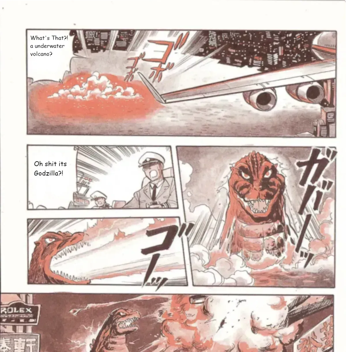 Read Godzilla vs. Destroyah Red chapter 1.4 image 2 on Lezhin