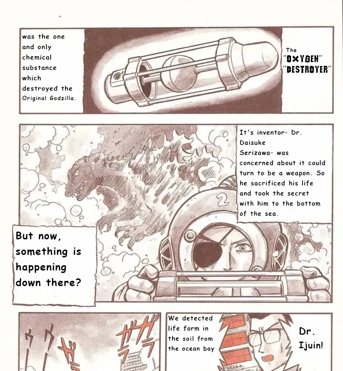 Read Godzilla vs. Destroyah Red chapter 1.5 image 6 on Lezhin