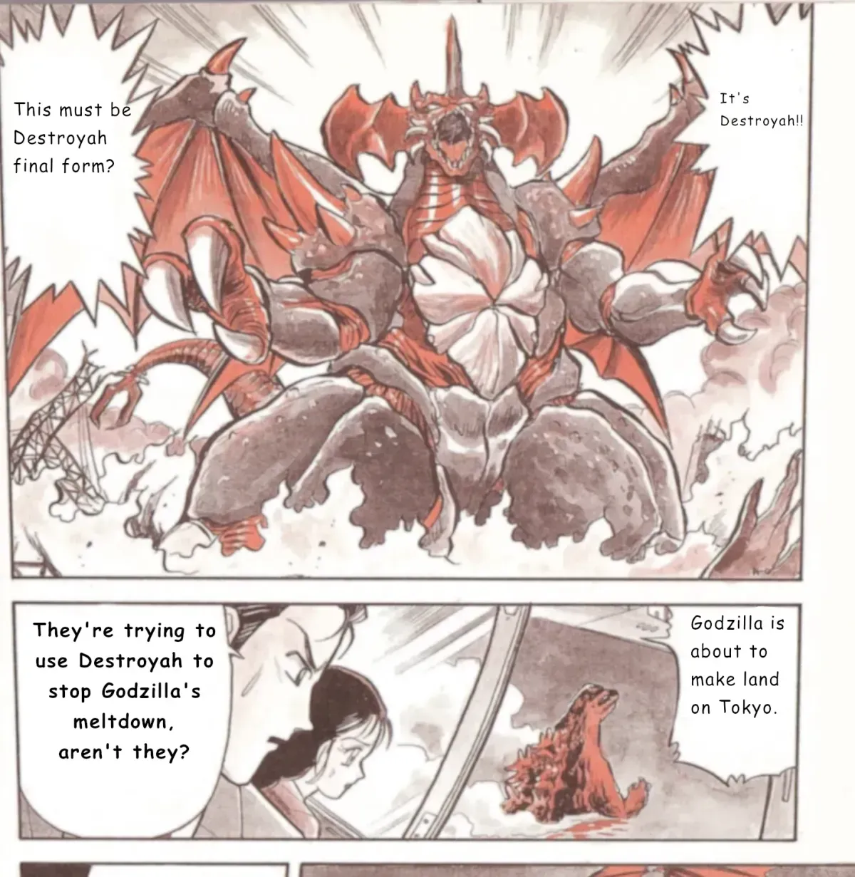 Read Godzilla vs. Destroyah Red chapter 1 image 24 on Lezhin