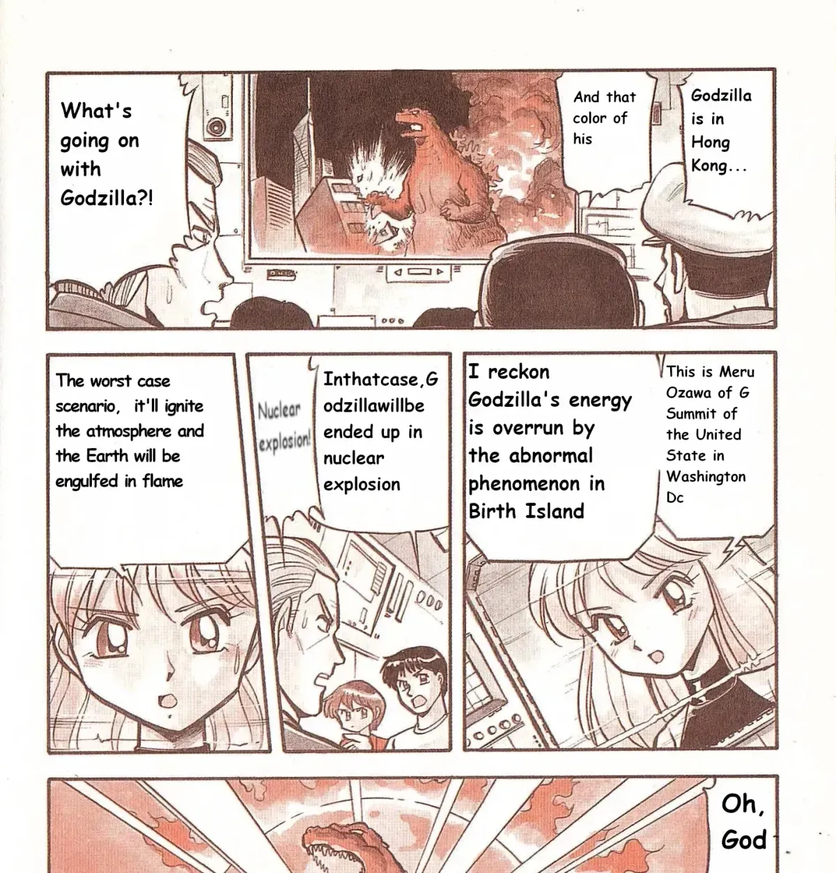 Read Godzilla vs. Destroyah Red chapter 1 image 4 on Lezhin