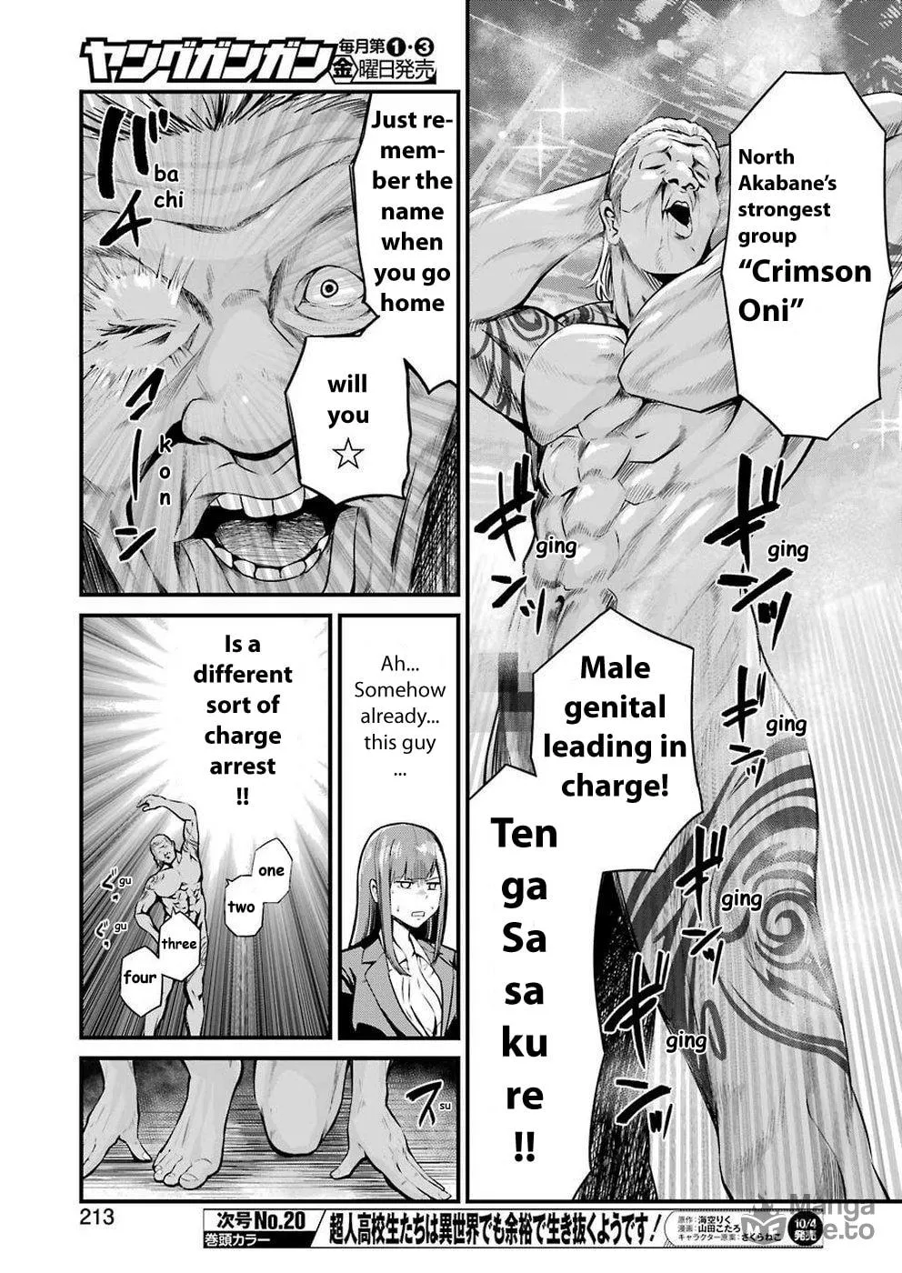Read Gokudo Parasites chapter 13 image 8 on Lezhin