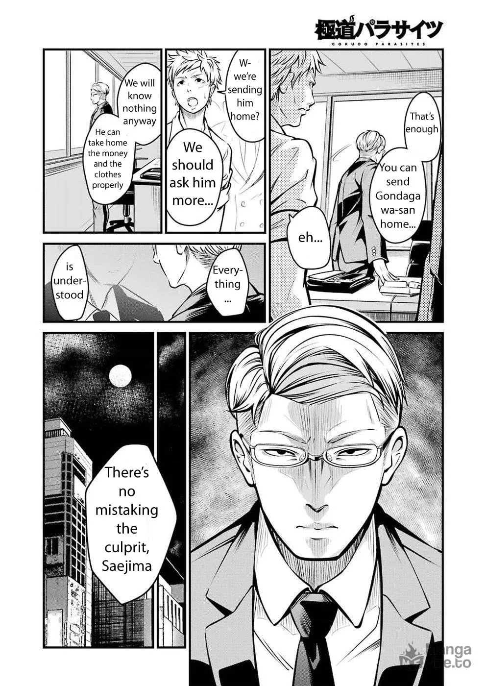 Read Gokudo Parasites chapter 3 image 5 on Lezhin