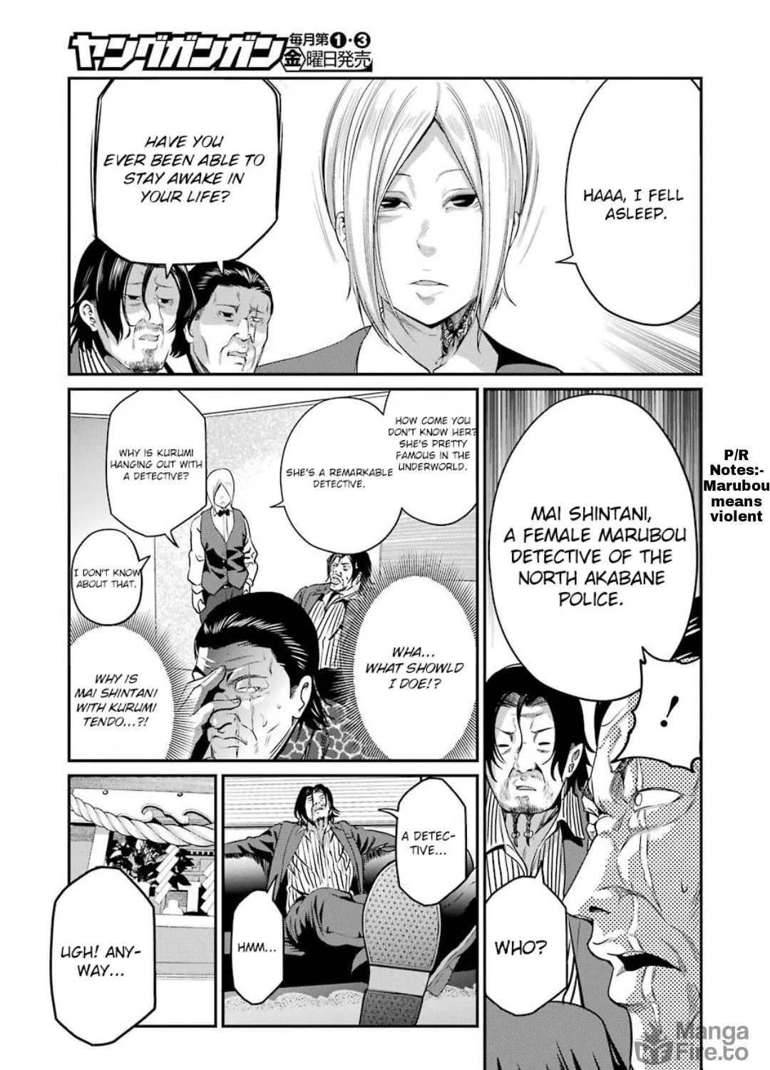 Read Gokudo Parasites chapter 34 image 6 on Lezhin