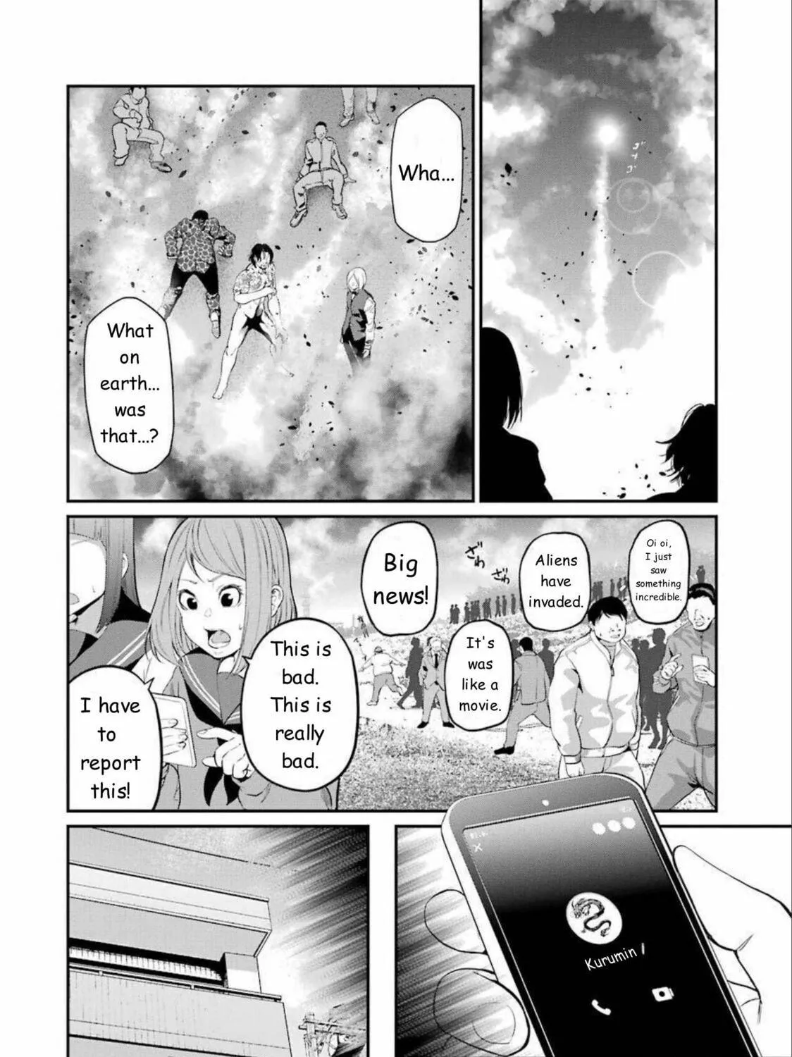 Read Gokudo Parasites chapter 36 image 18 on Lezhin