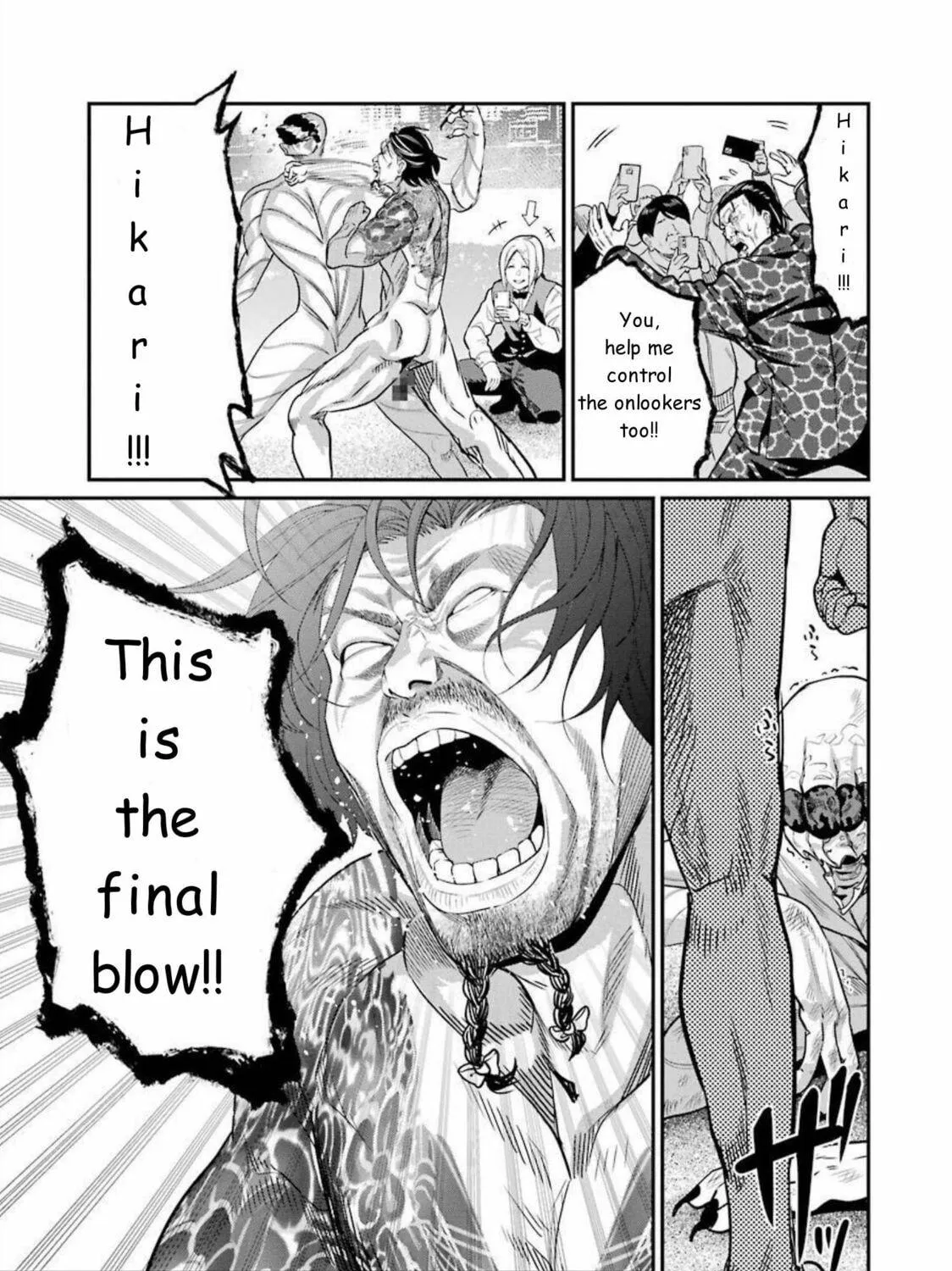 Read Gokudo Parasites chapter 36 image 4 on Lezhin