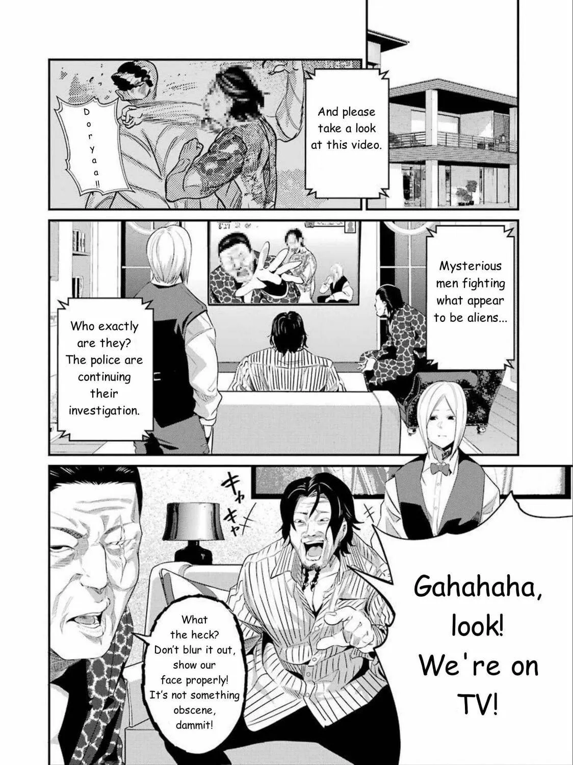 Read Gokudo Parasites chapter 40 image 8 on Lezhin