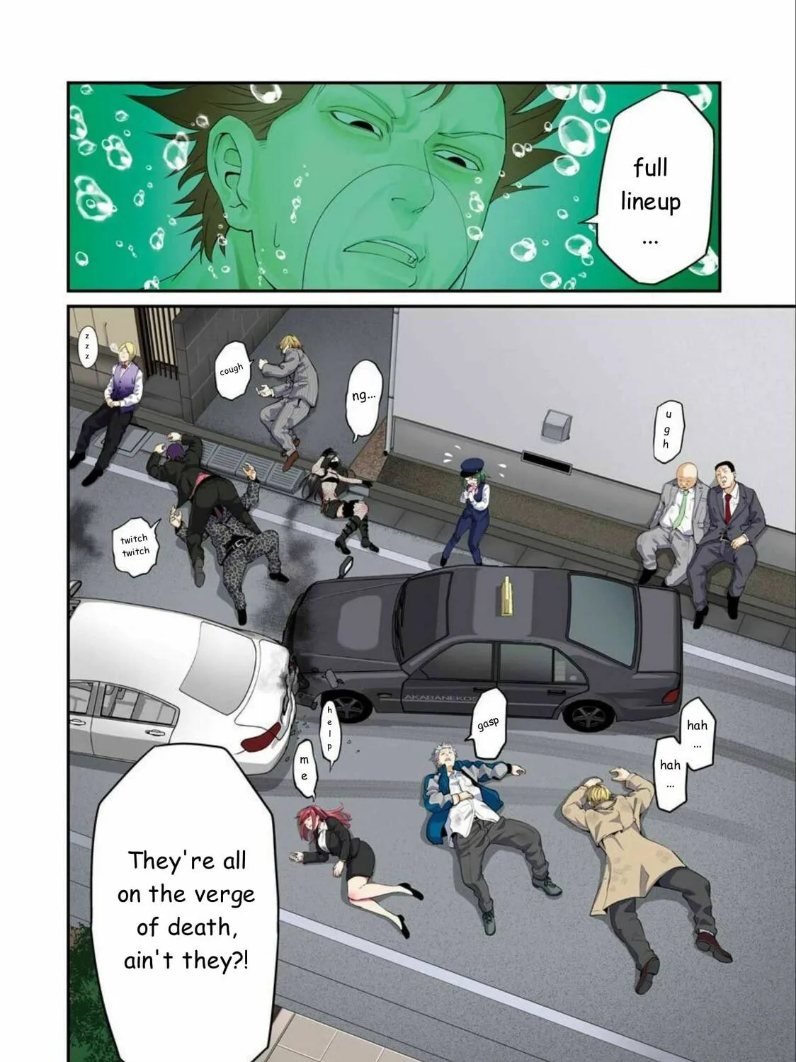 Read Gokudo Parasites chapter 42 image 2 on Lezhin