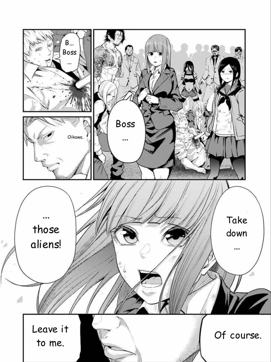 Read Gokudo Parasites chapter 46 image 2 on Lezhin