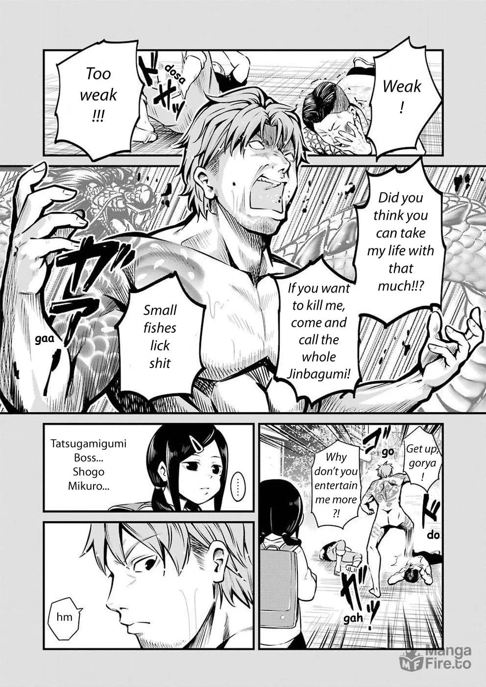 Read Gokudo Parasites chapter 8 image 9 on Lezhin