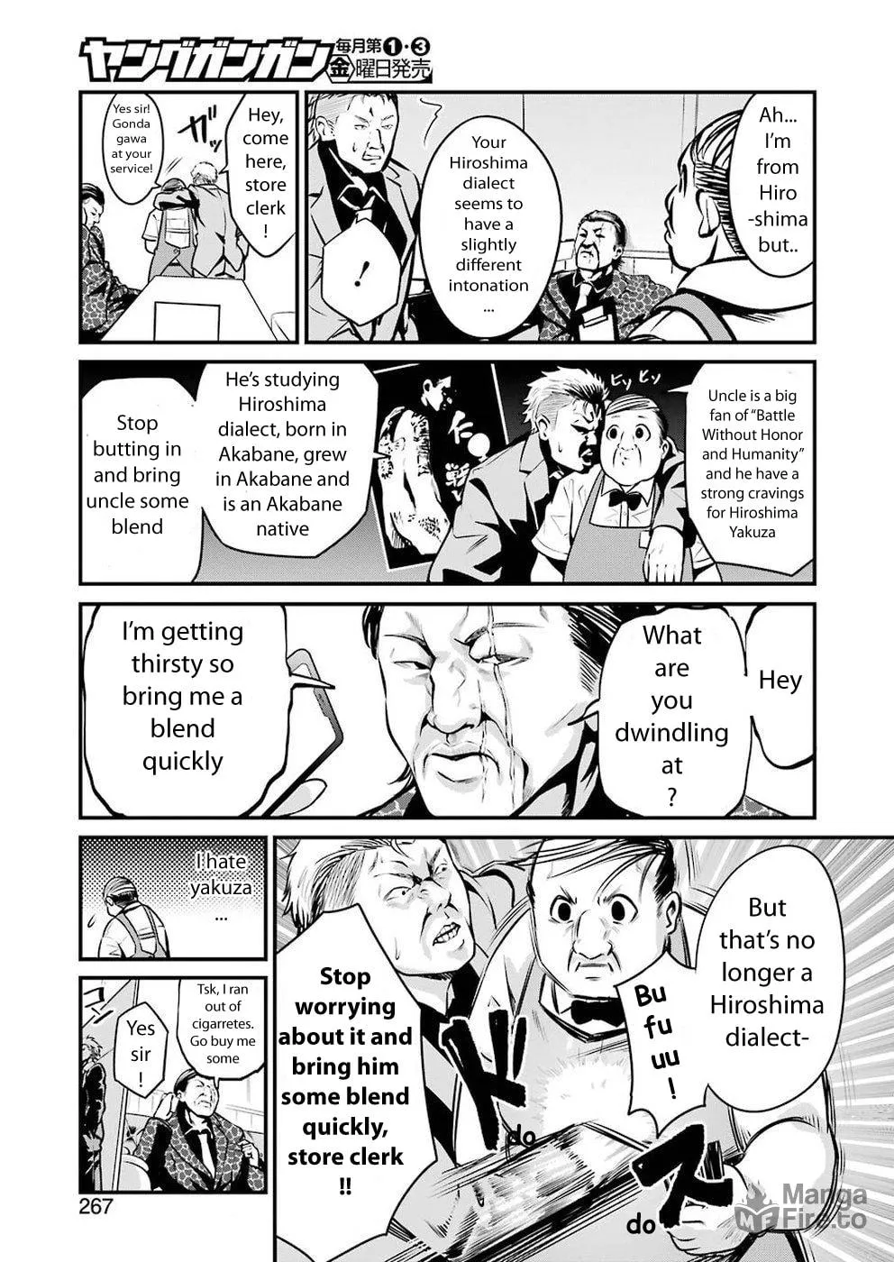 Read Gokudo Parasites chapter 9 image 8 on Lezhin