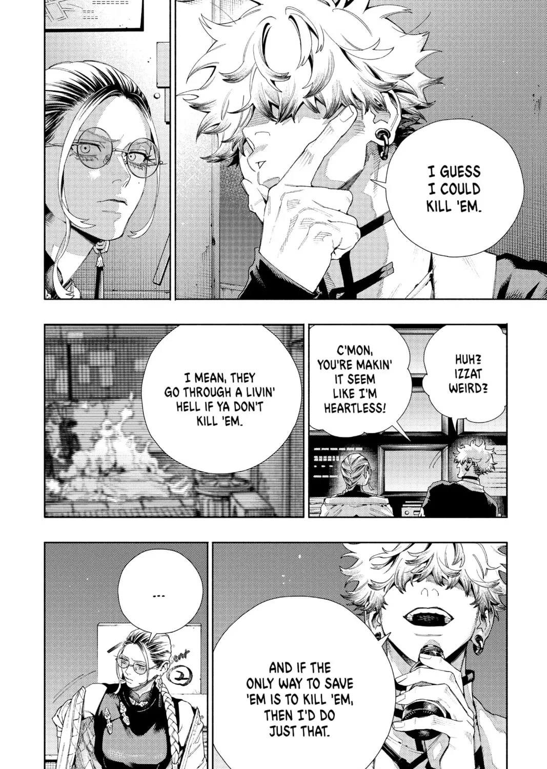 Read Gokurakugai chapter 13 image 44 on Lezhin
