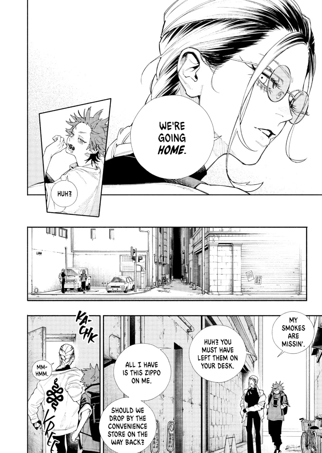 Read Gokurakugai chapter 2 image 6 on Lezhin