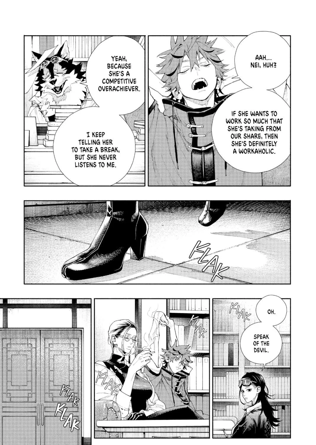 Read Gokurakugai chapter 5 image 4 on Lezhin