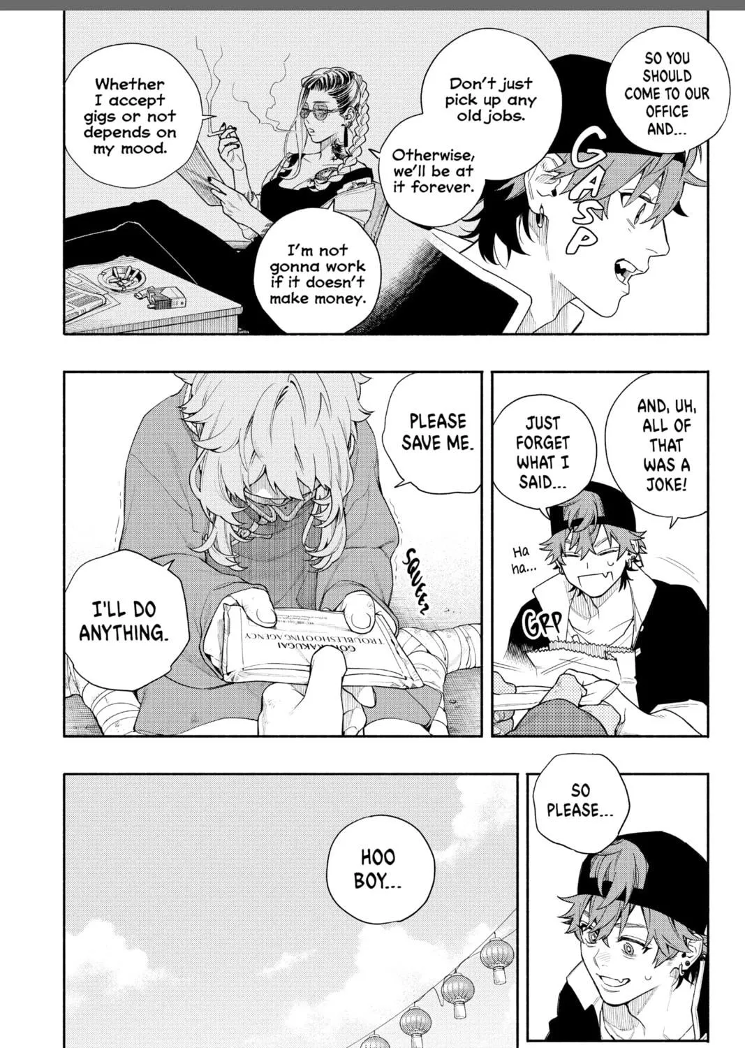 Read Gokurakugai chapter 6.2 image 34 on Lezhin