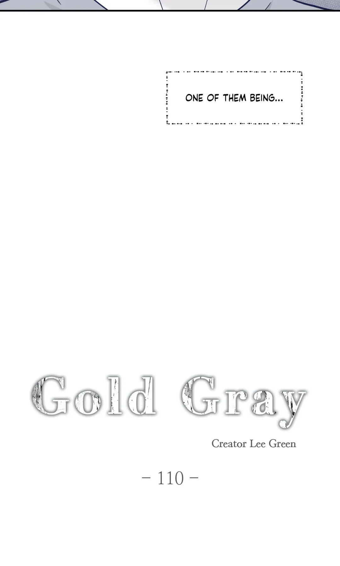 Read Gold Gray chapter 110 image 3 on Lezhin