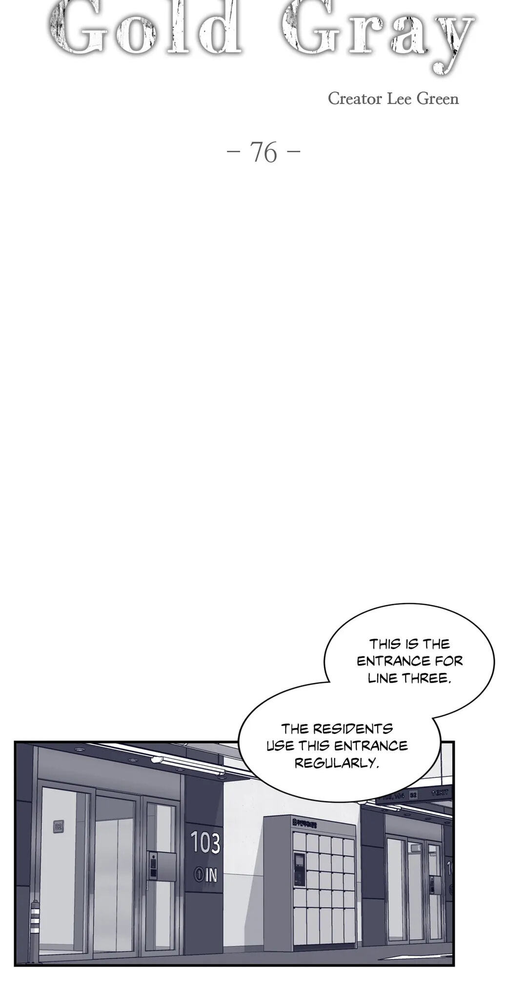 Read Gold Gray chapter 76 image 14 on Lezhin