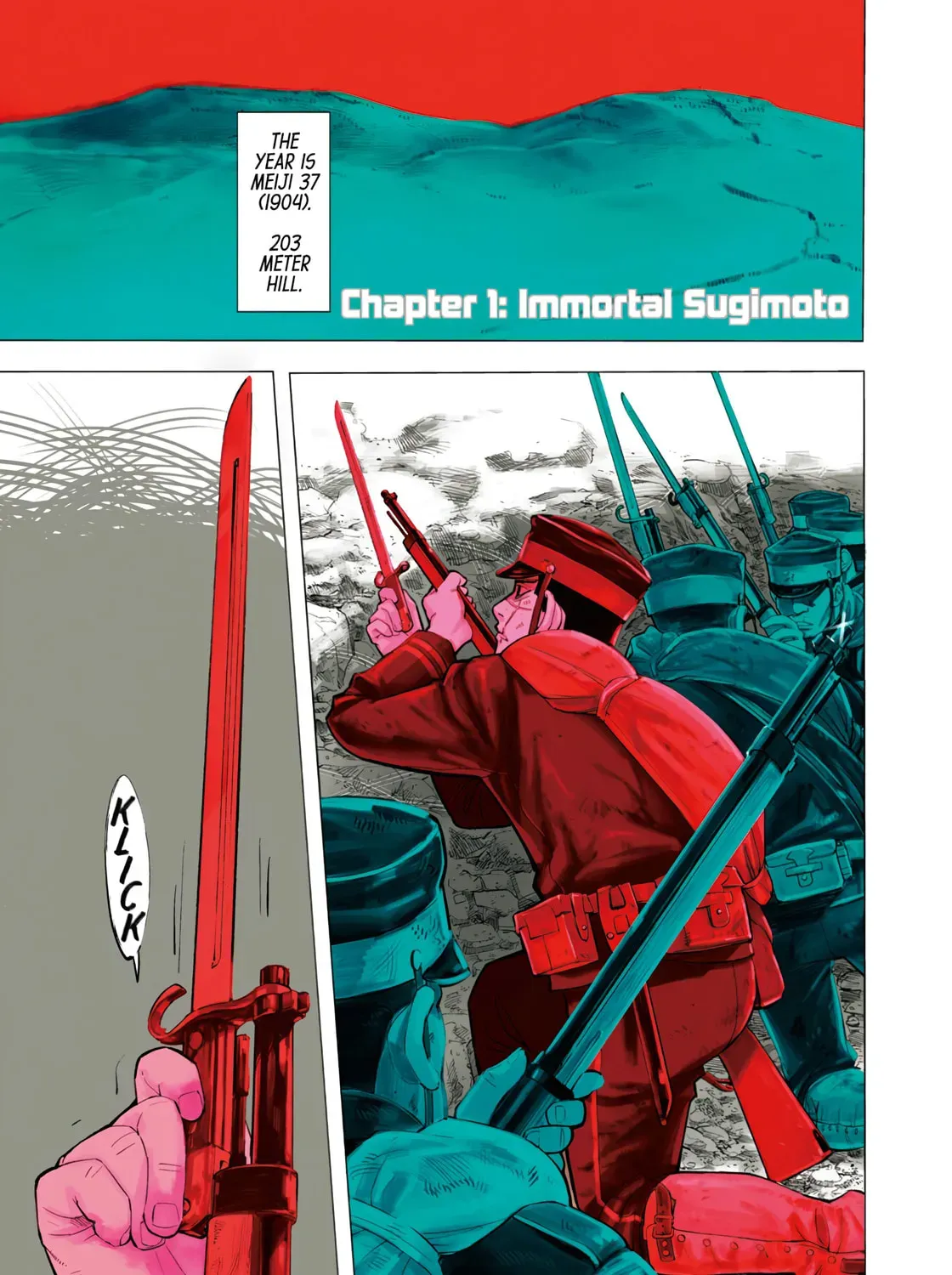 Read Golden Kamuy (Colored) chapter 0 image 0 on Lezhin