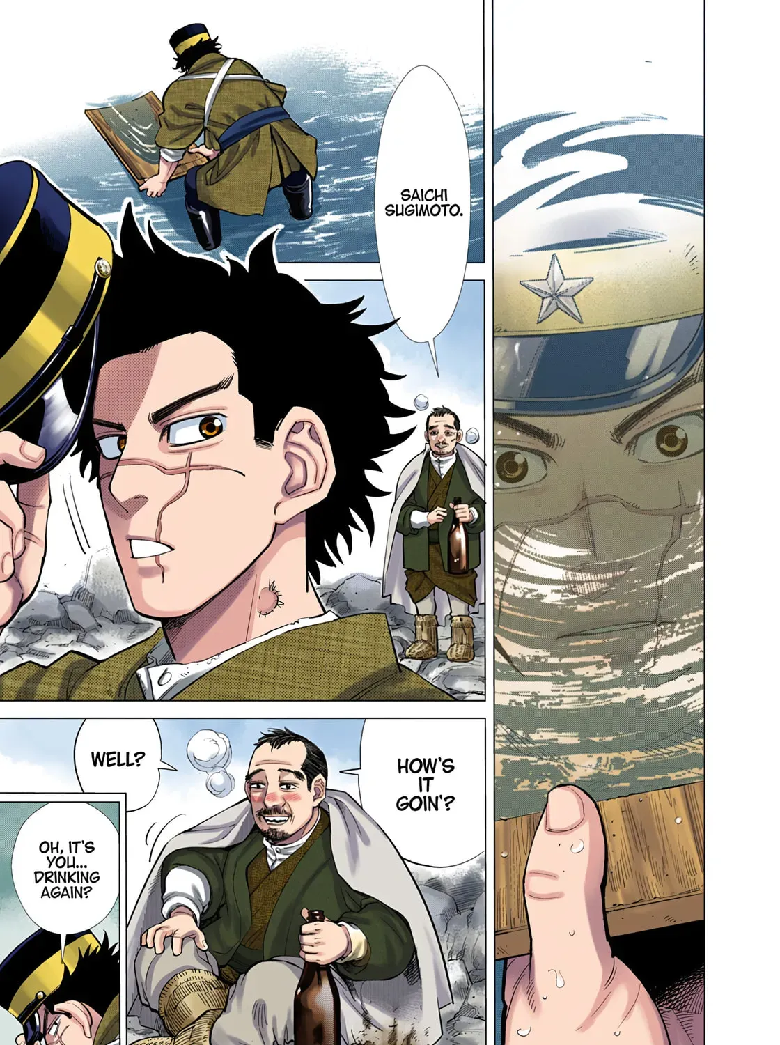 Read Golden Kamuy (Colored) chapter 0 image 16 on Lezhin