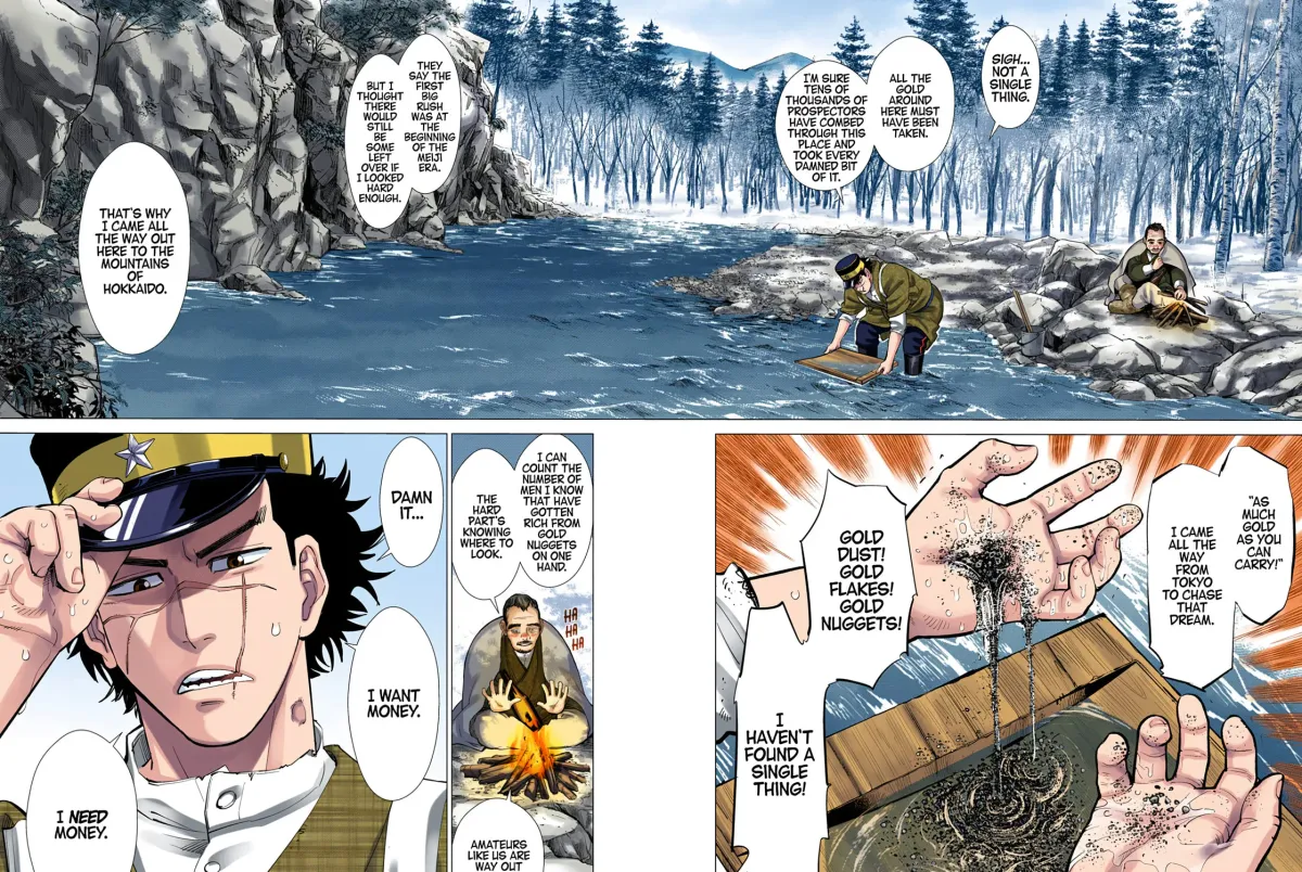 Read Golden Kamuy (Colored) chapter 0 image 18 on Lezhin