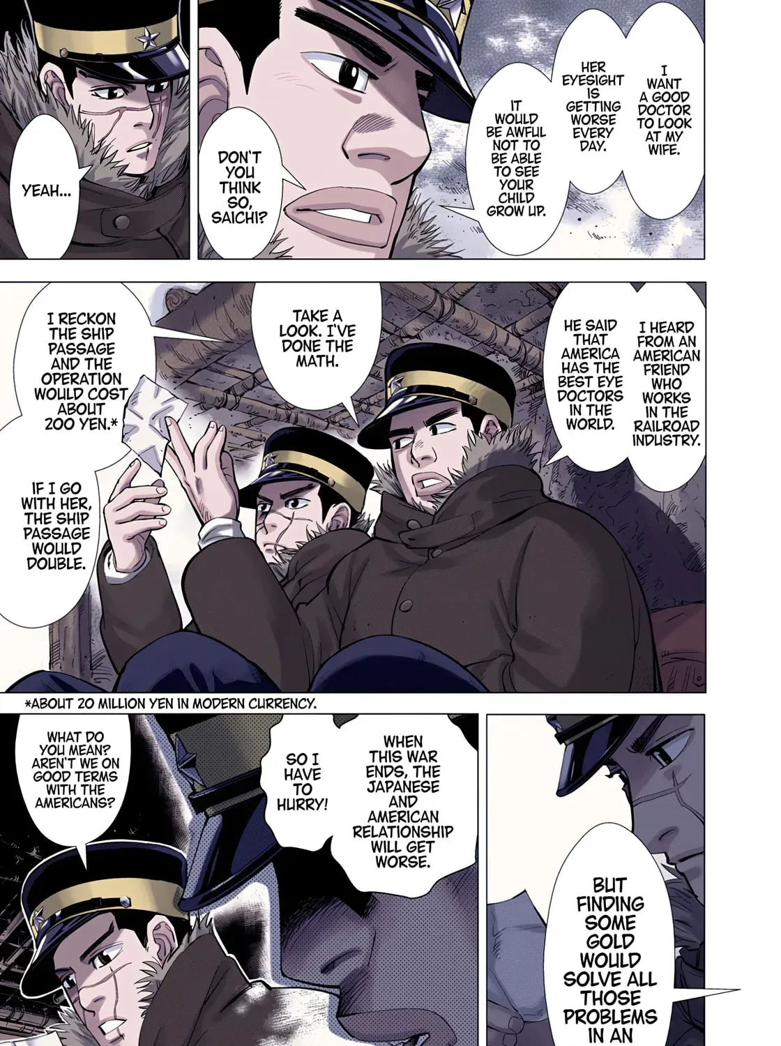 Read Golden Kamuy (Colored) chapter 0 image 42 on Lezhin