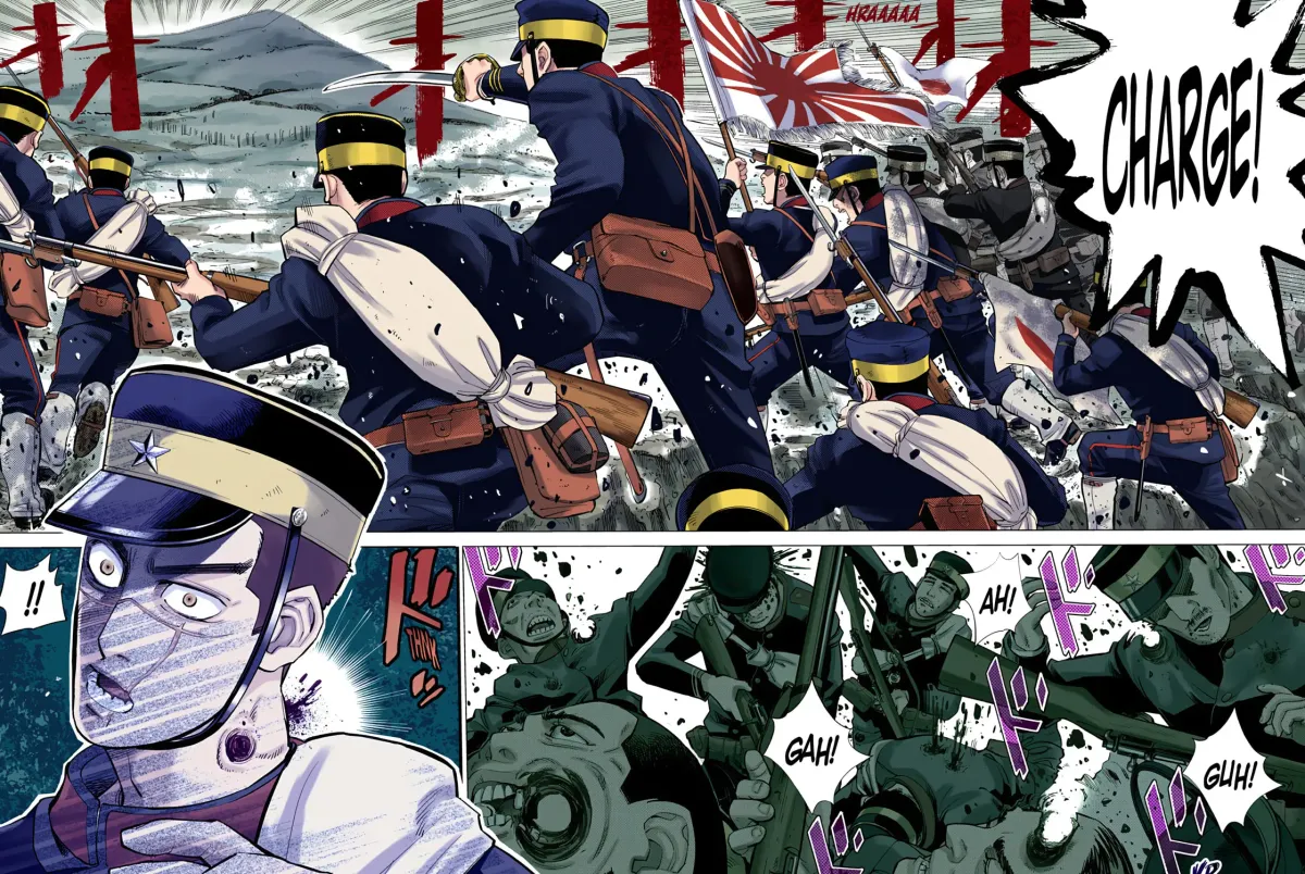 Read Golden Kamuy (Colored) chapter 0 image 8 on Lezhin