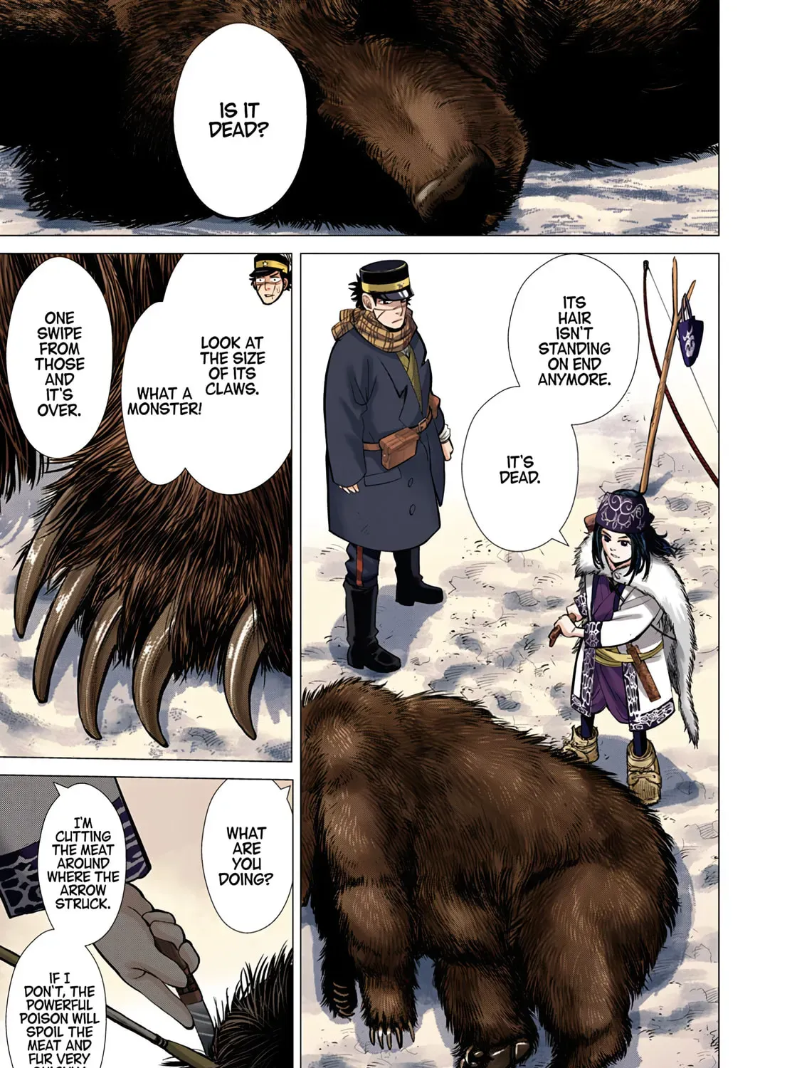 Read Golden Kamuy (Colored) chapter 0 image 80 on Lezhin