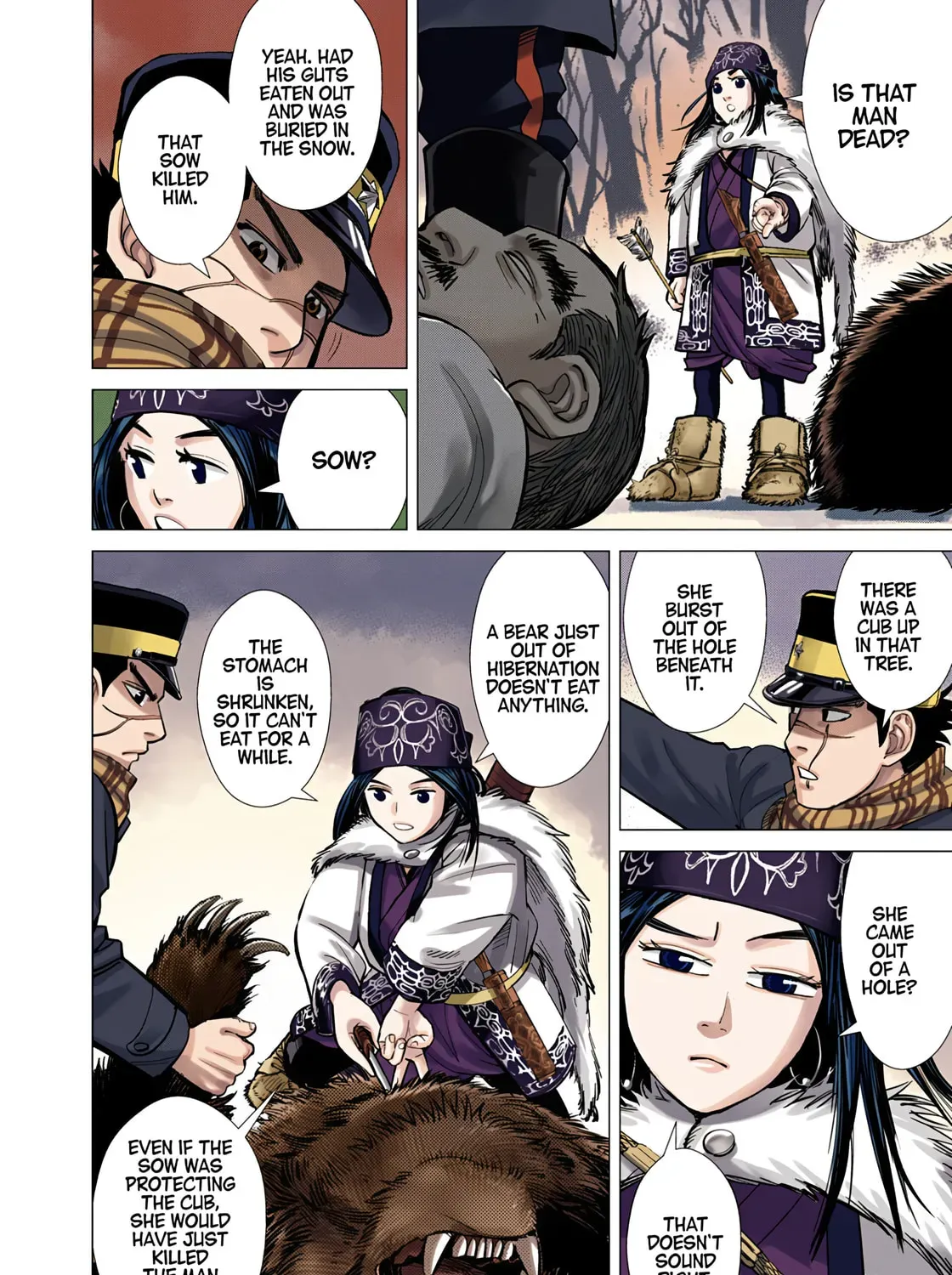 Read Golden Kamuy (Colored) chapter 0 image 82 on Lezhin