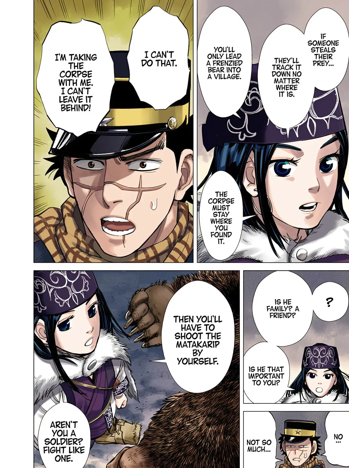 Read Golden Kamuy (Colored) chapter 0 image 86 on Lezhin